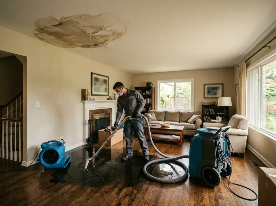 attic-pipe-burst-ceiling-drip-008 — frequently asked questions, Water Damage Restoration & Carpet Care in New Palestine, IN